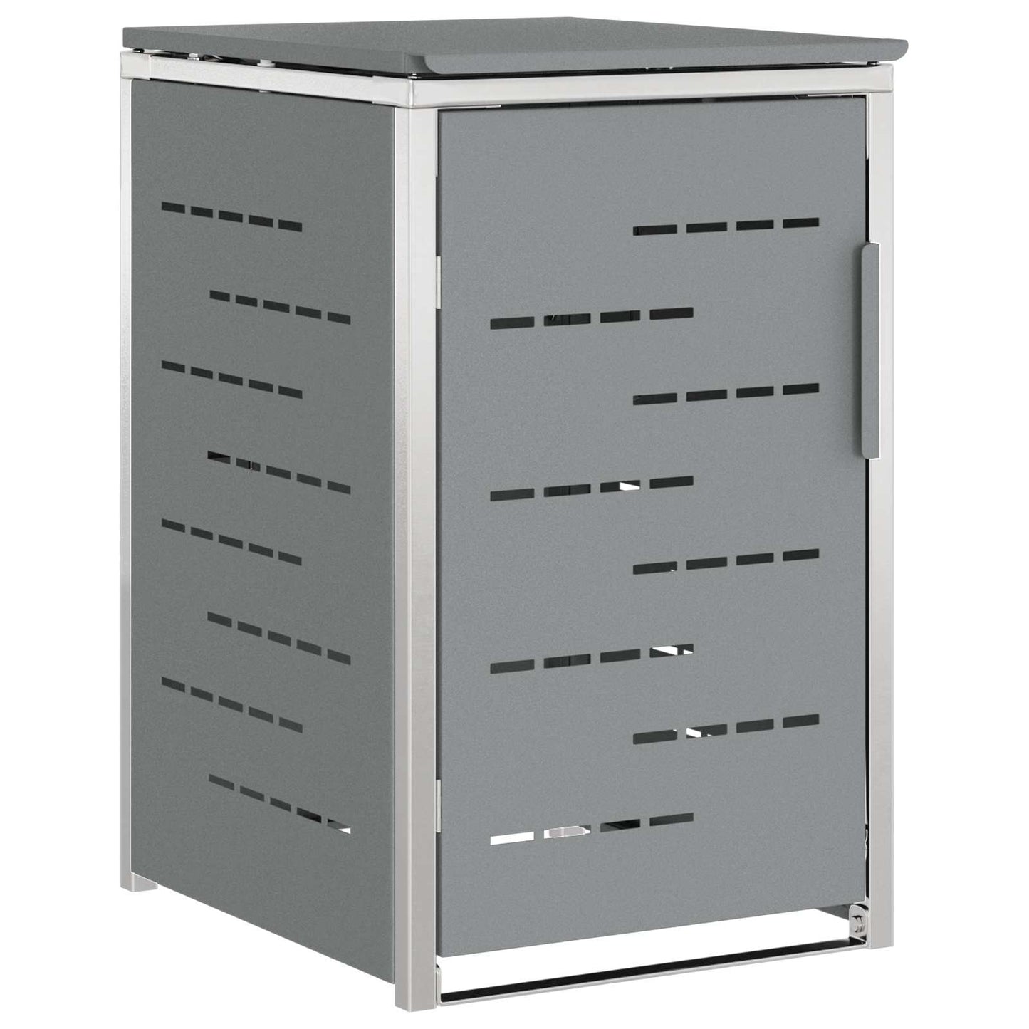 Avfallsbeholderoppbevaring Grå 77,5 x 69 x 112,5 cm