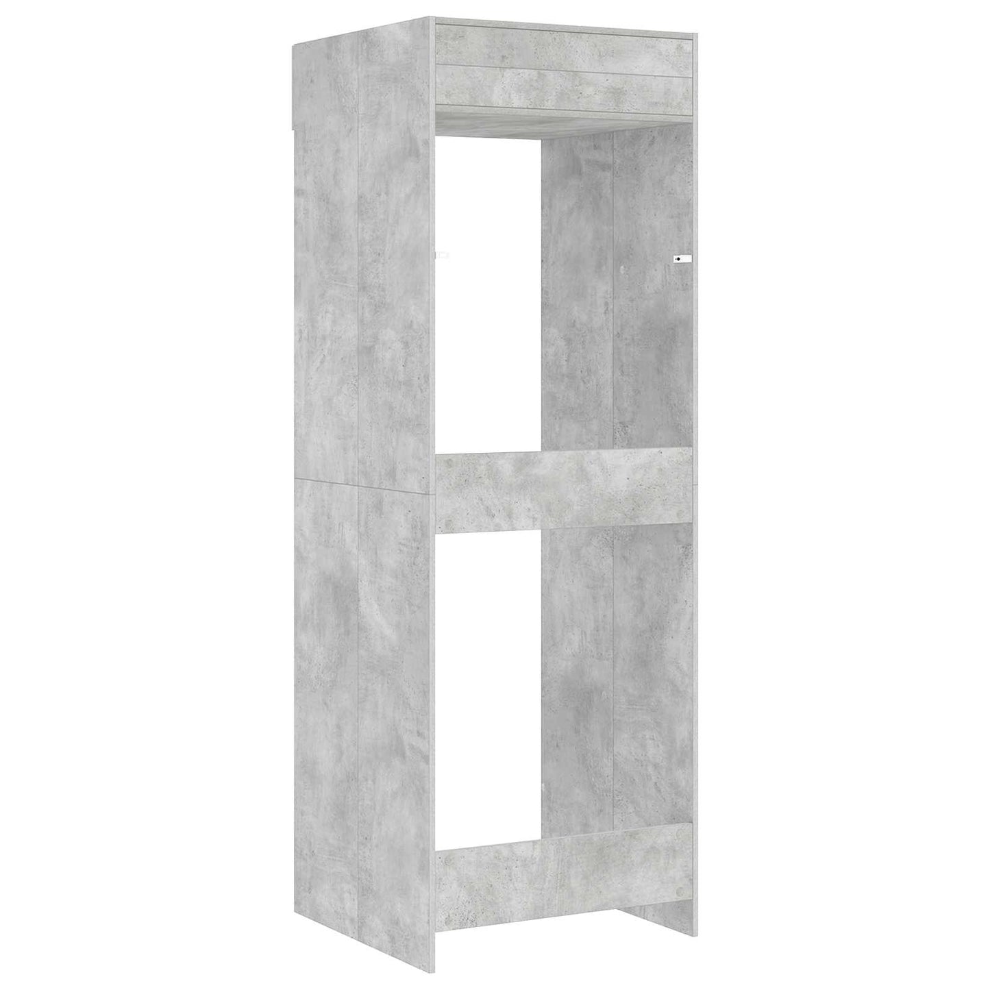 Vaskemaskin skap Betong 67,5 x 68 x 200 cm Konstruert tre