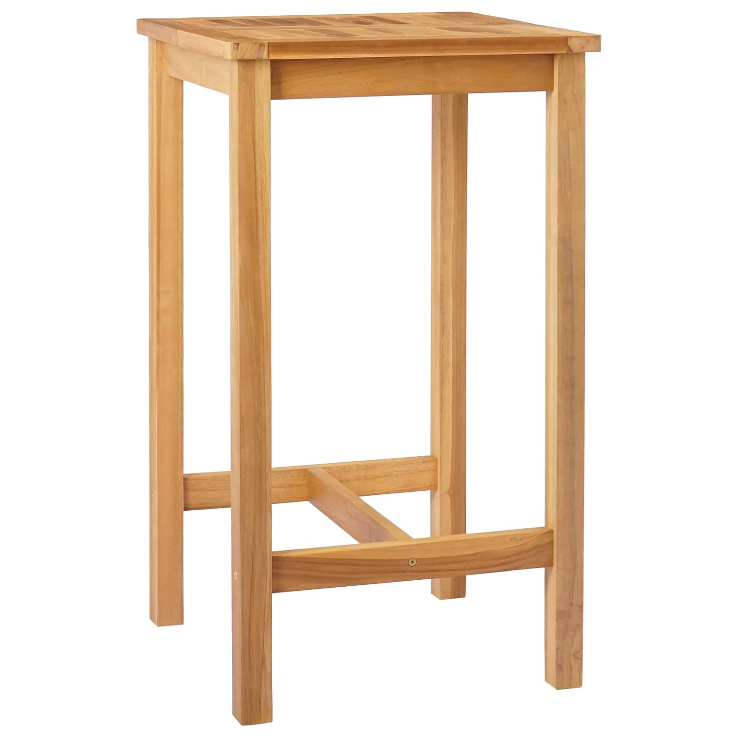 Barbord Naturlig 60 x 60 x 105 cm Solid teak