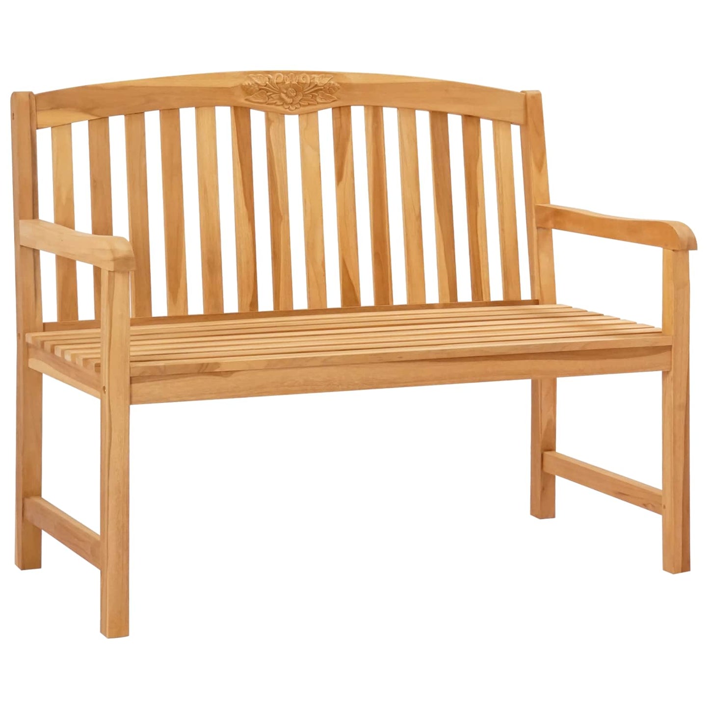 Håndlaget Rosebenk Naturlig 114 x 60,5 x 95 cm Massivt Teaktre
