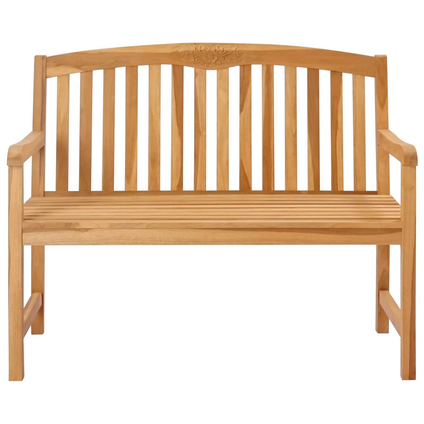 Håndlaget Rosebenk Naturlig 114 x 60,5 x 95 cm Massivt Teaktre