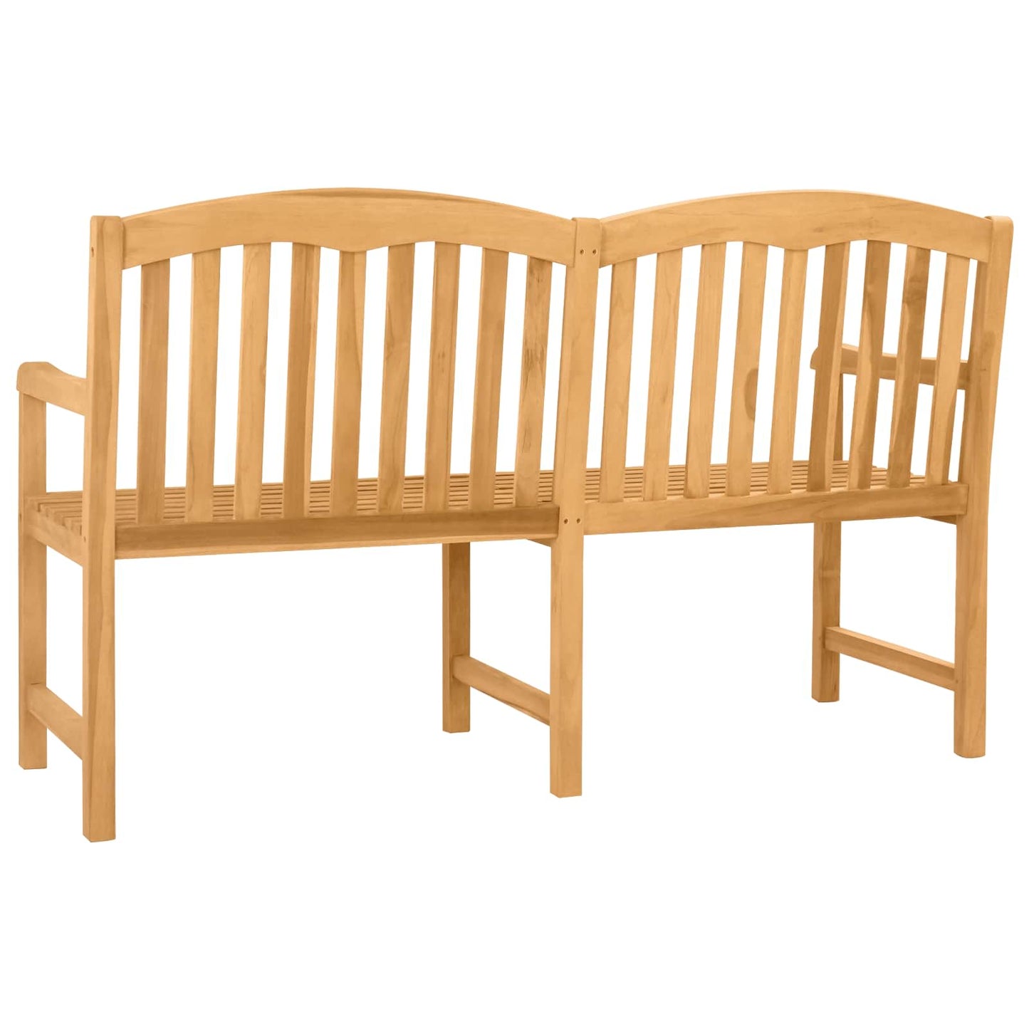 Håndlaget Rosebenk 179,5 x 61 x 90 cm Massivt Teaktre Naturlig