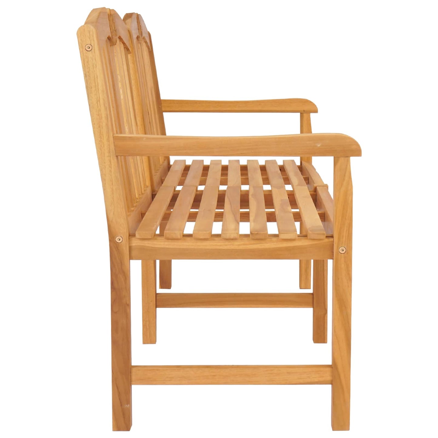 Håndlaget Rosebenk Naturlig 150 x 60,5 x 95 cm Massivt Teaktre