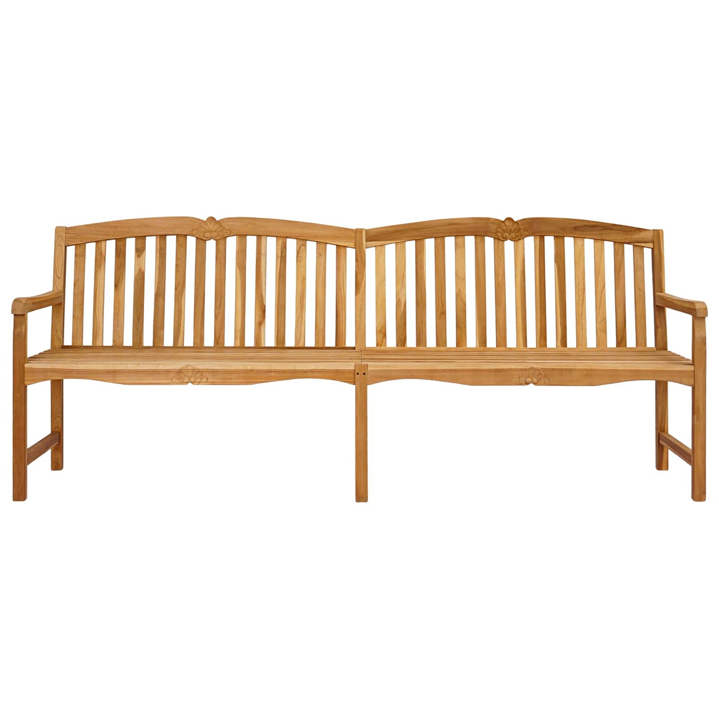 Håndlaget Rosebenk 228 x 61 x 94,5 cm Massivt Teaktre Naturlig