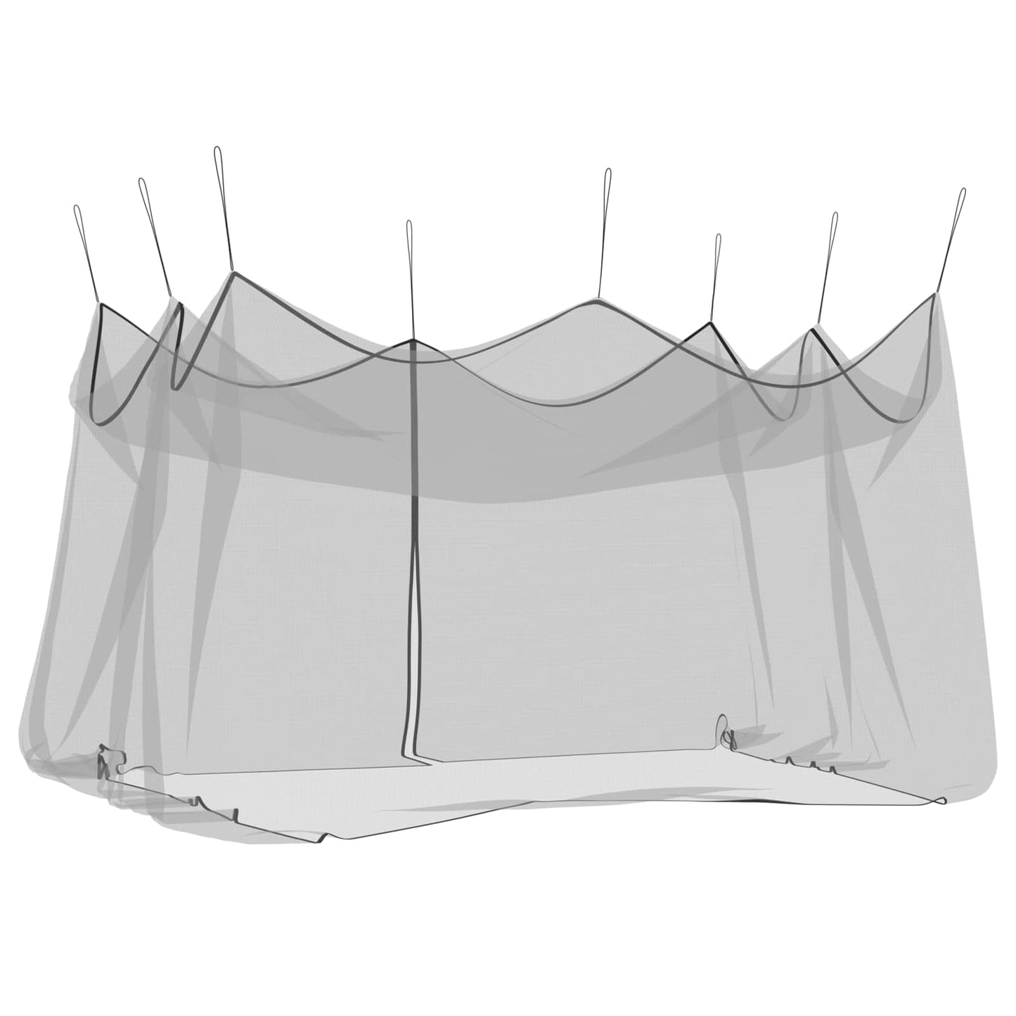 Hage Myggenett 156 Mesh Svart 3 x 4,5 x 2,5 m Polyester