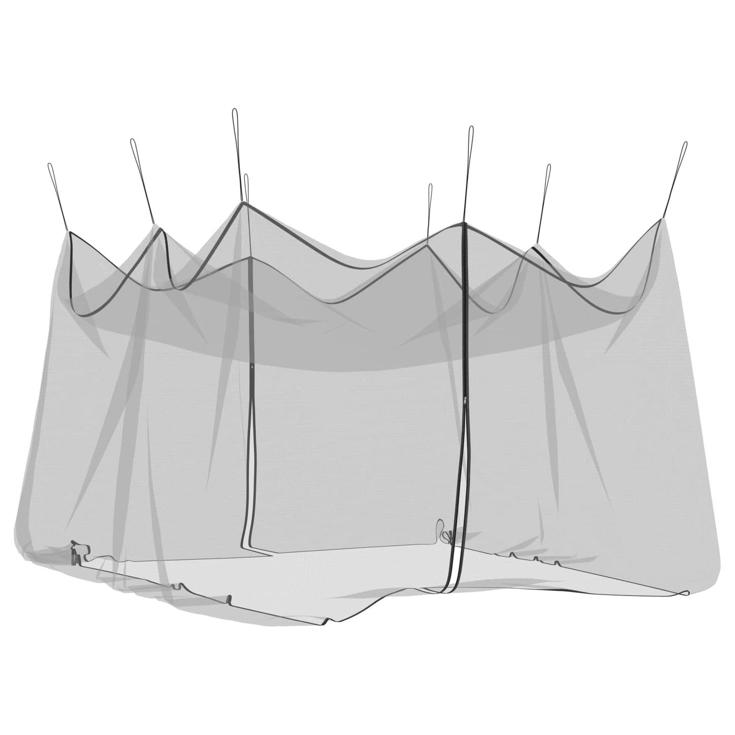 Hage Myggenett 156 Mesh Svart 4 x 4 x 2,5 m Polyester