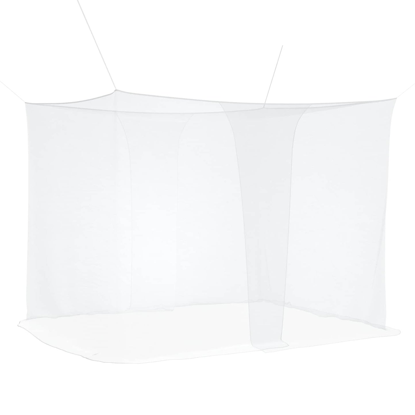 Myggnett for seng 156 mask 3 pcs Hvit Polyester