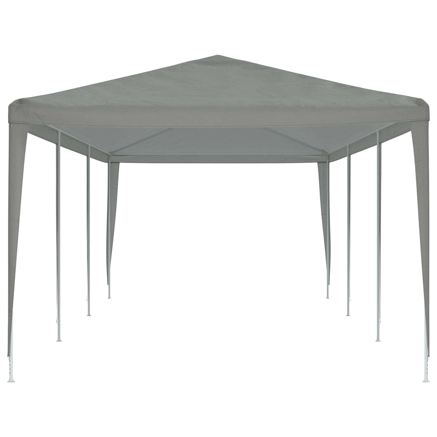 Partytelt Lysegrå 900 x 300 x 255 cm PE og stål