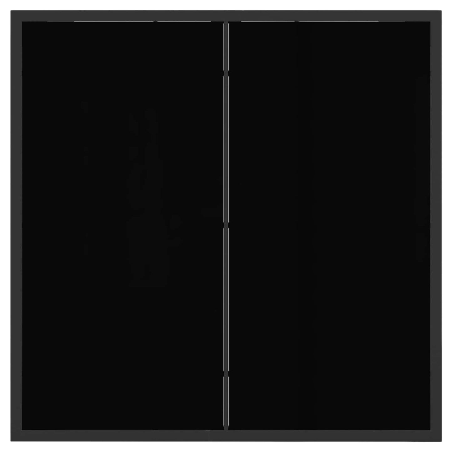 Utemøbelsett 3 pcs Svart og Anthracite 80 x 80 x 73 cm