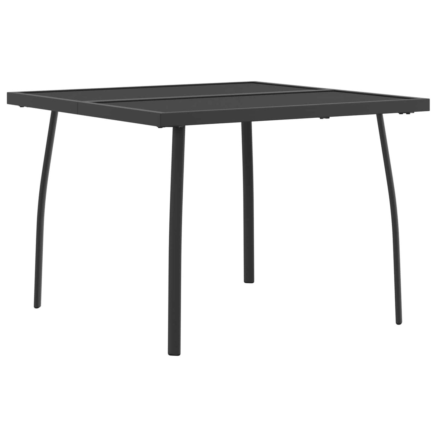 Utemøbelsett 5 pcs Antrasitt Jern og stål