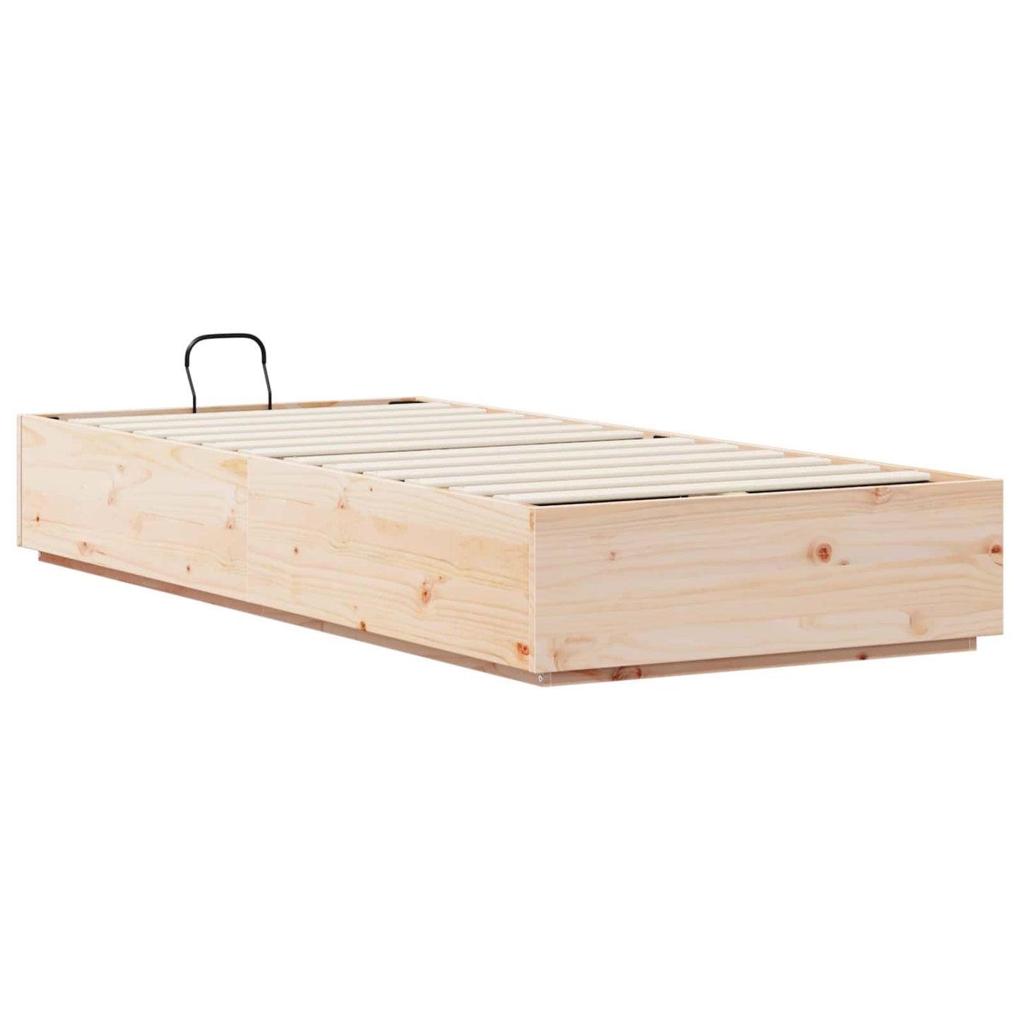 Ottoman sengeramme Naturlig 90 x 190 cm Massiv furu