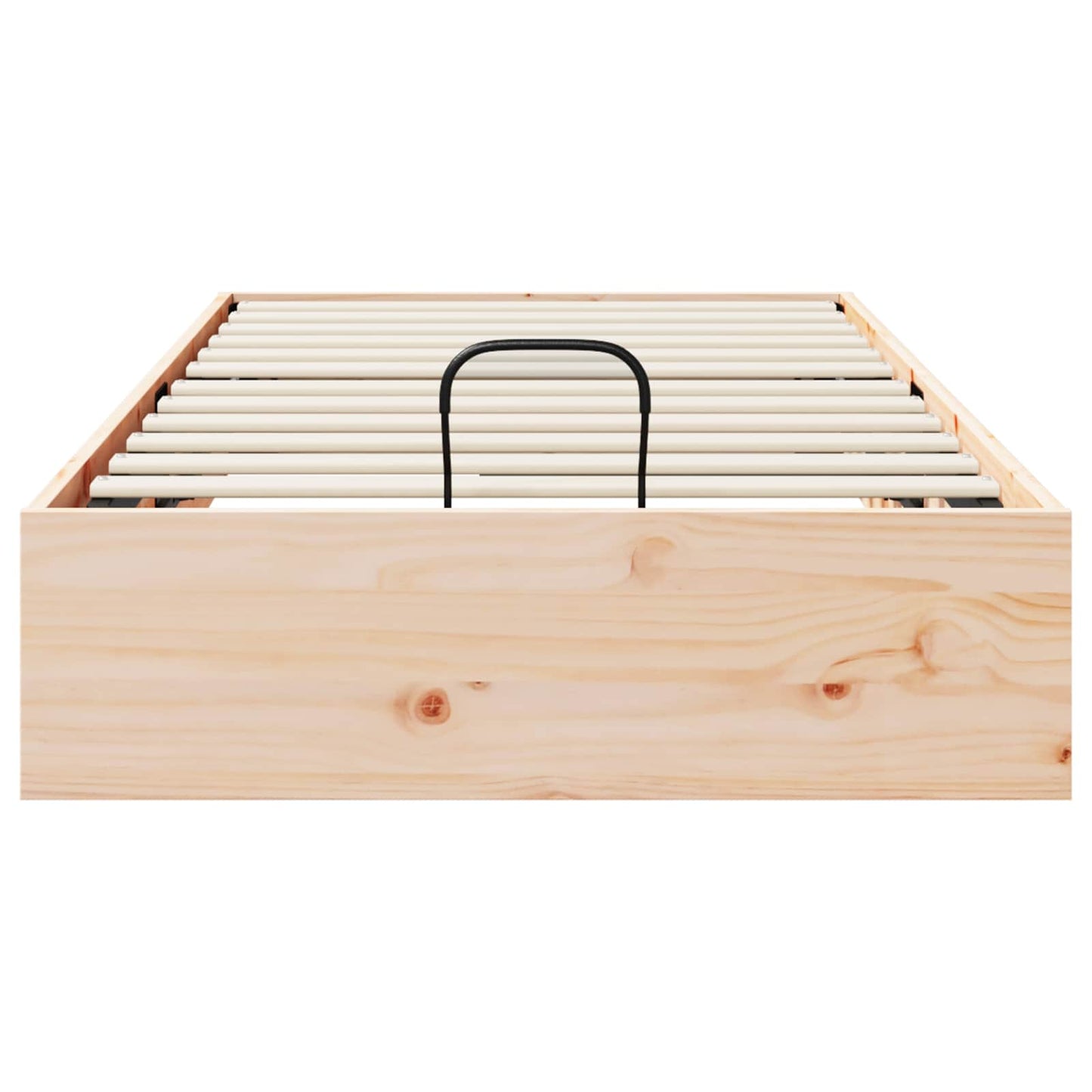 Ottoman Seng Ramme med Oppbevaring 2 pcs Naturlig 70 x 190 cm vidaXL