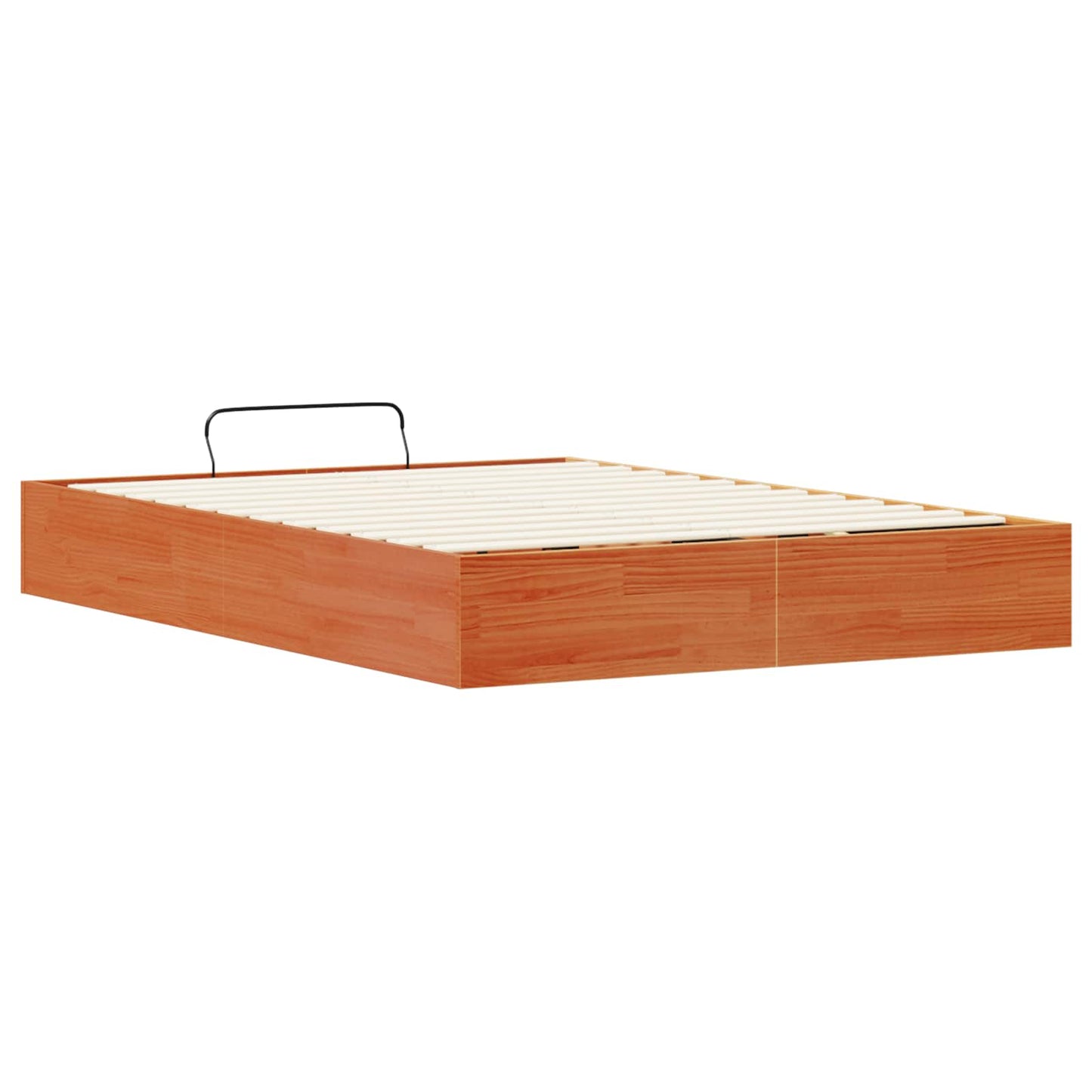 Ottoman Seng Ramme med Oppbevaring VoksBrun 120 x 190 cm