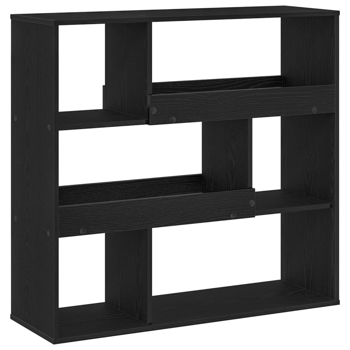 Bokhylle Svart Eik 100 x 33 x 94,5 cm Konstruert tre