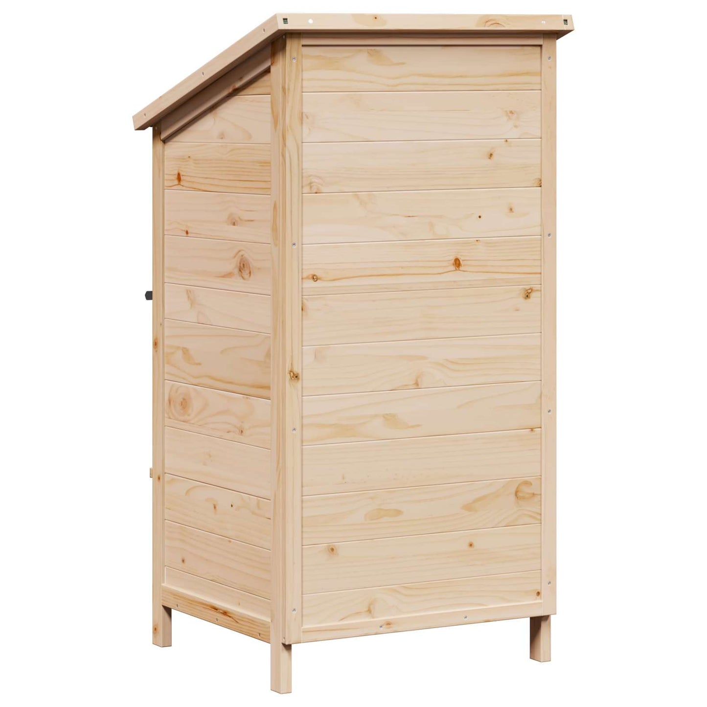 Hagehus med tak Naturlig 59 x 56 x 113,5 cm Massiv Furu Tre