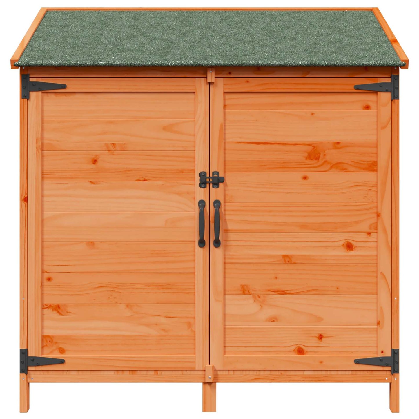 Hagehus med tak Brun 106,5 x 56 x 113,5 cm Massiv Furu Tre
