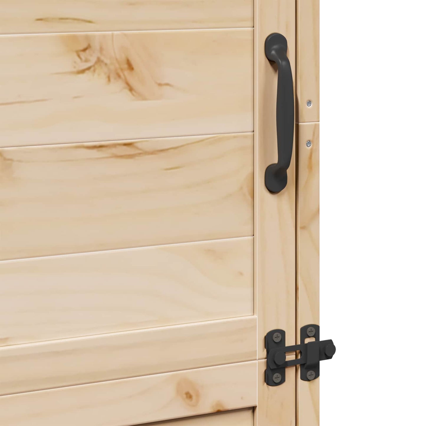 Hagehus med tak Naturlig 59,5 x 56 x 176,5 cm Massiv Furu Tre