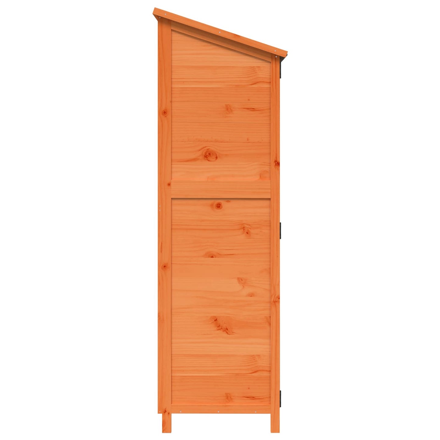 Hagehus med tak Brun 59,5 x 56 x 176,5 cm Massiv Furu Tre