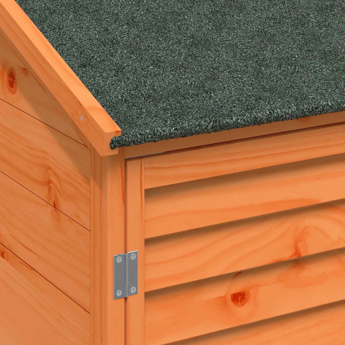 Hagehus med tak Brun 59 x 56 x 113,5 cm Massiv Furu Tre