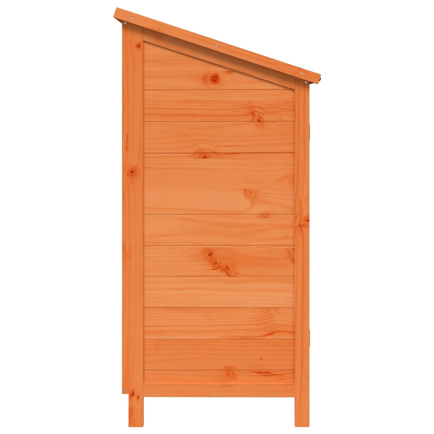 Hagehus med tak Brun 59 x 56 x 113,5 cm Massiv Furu Tre