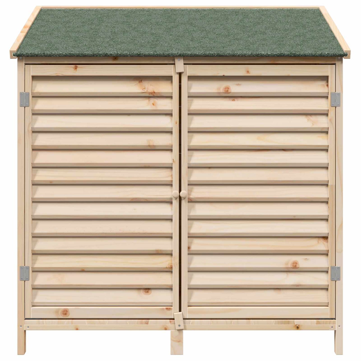 Hagehus med tak Naturlig 106 x 56 x 113,5 cm Massiv Furu Tre