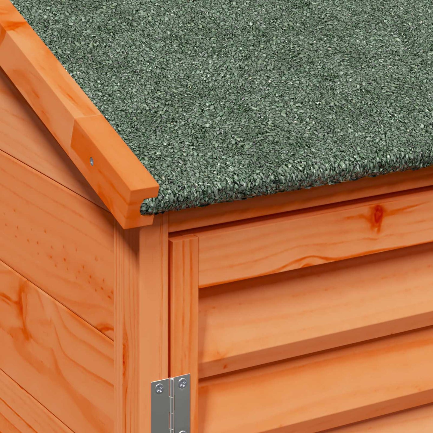 Hagehus med tak Brun 106 x 56 x 113,5 cm Massiv Furu Tre