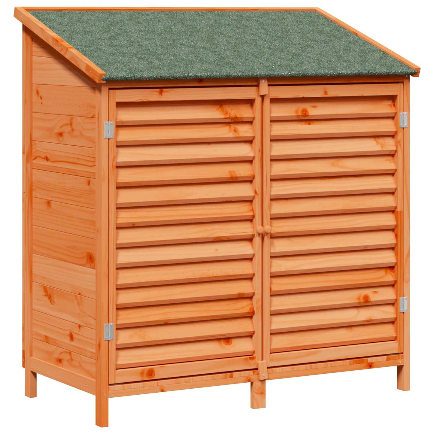 Hagehus med tak Brun 106 x 56 x 113,5 cm Massiv Furu Tre