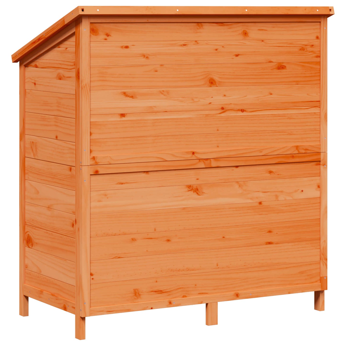 Hagehus med tak Brun 106 x 56 x 113,5 cm Massiv Furu Tre