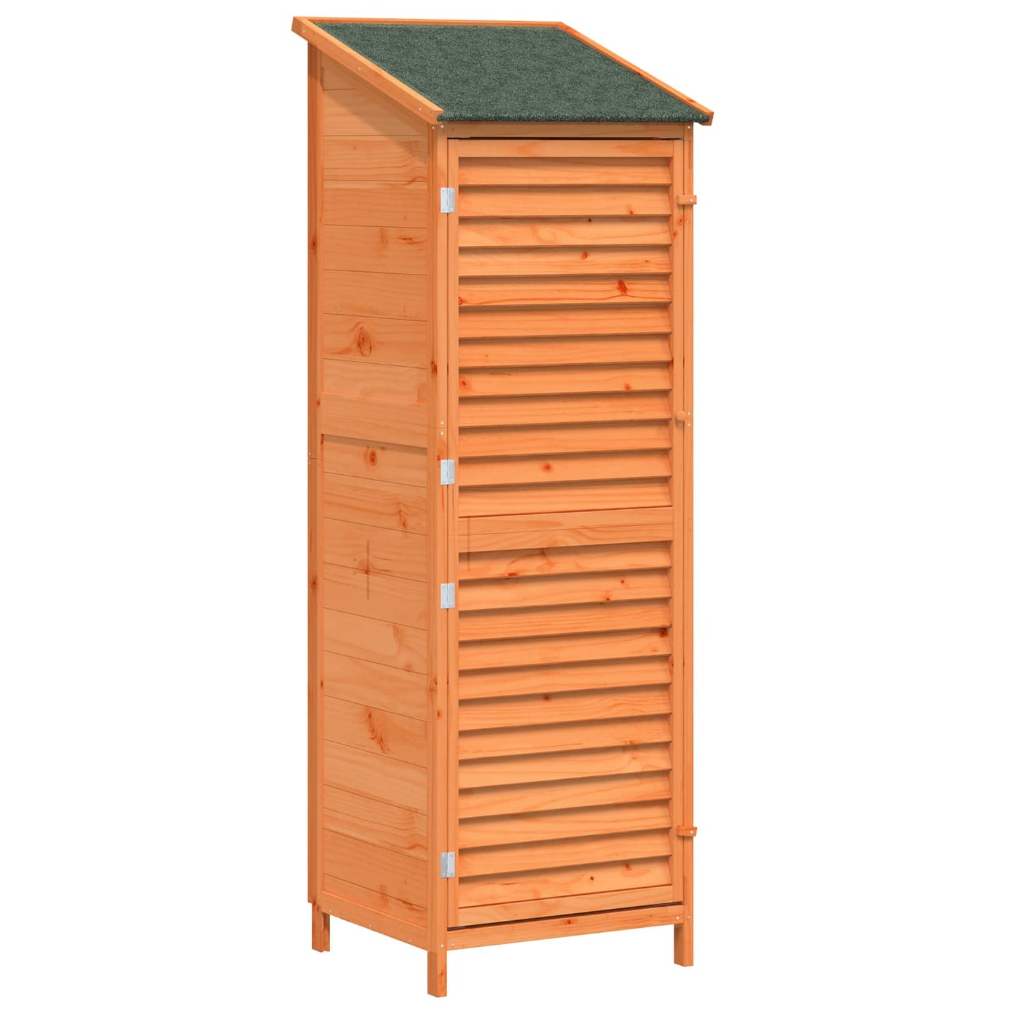 Hagehus med tak Brun 59 x 56 x 176 cm Massiv Furu Tre