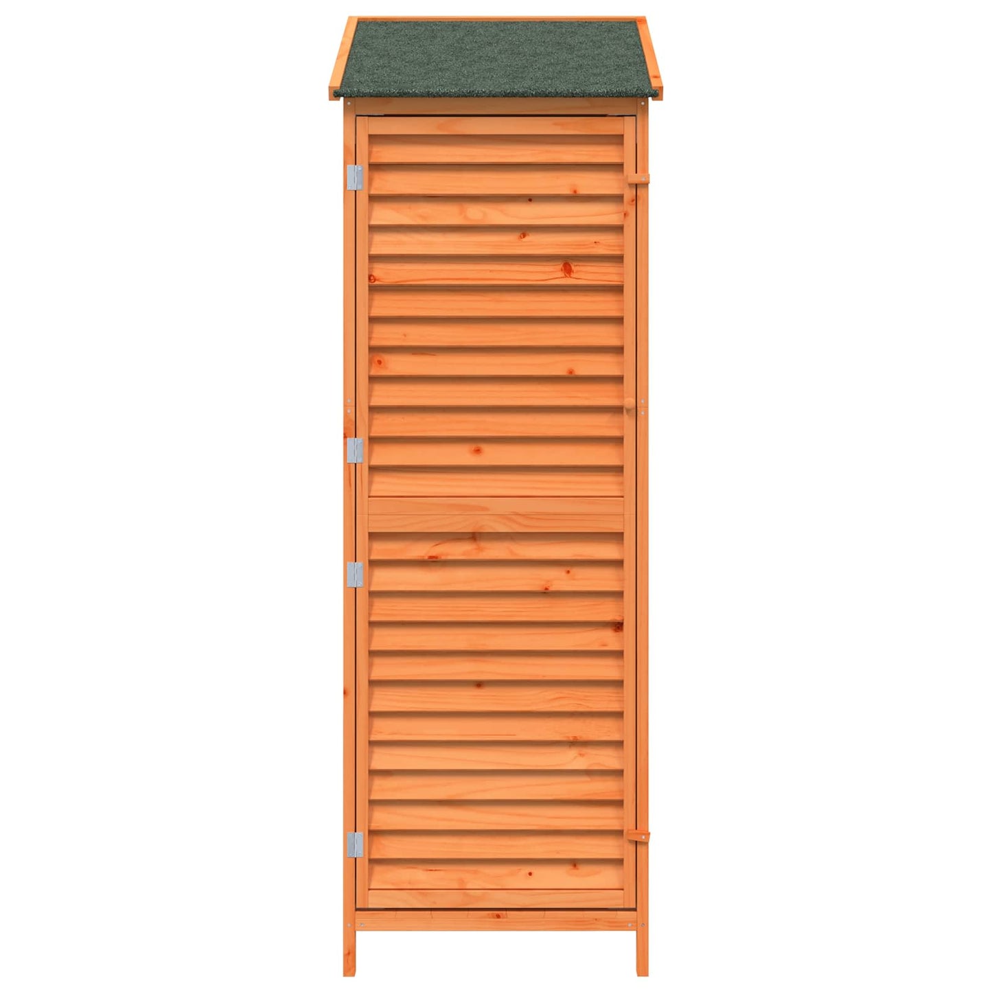 Hagehus med tak Brun 59 x 56 x 176 cm Massiv Furu Tre