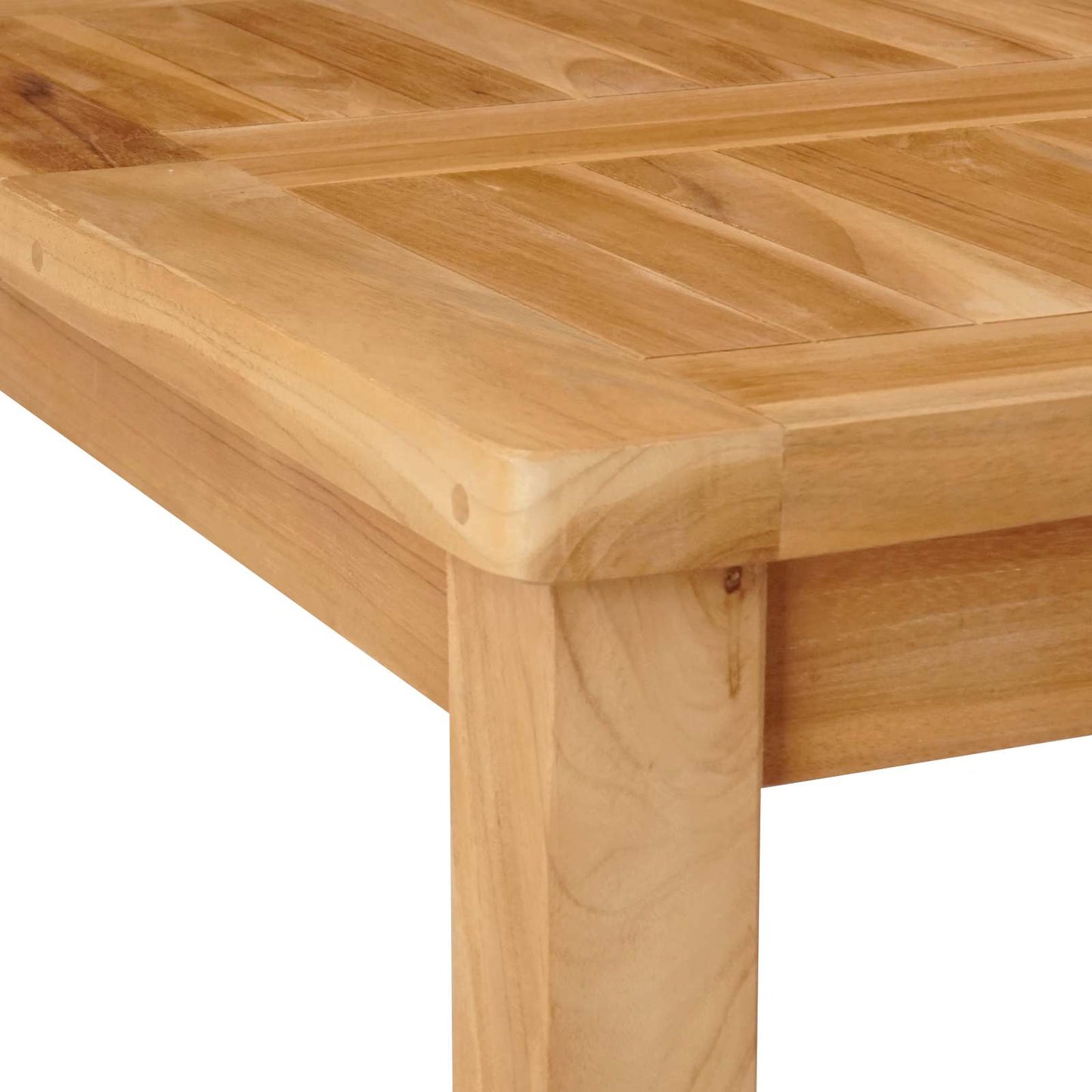 Ute Barsett 5 pcs Ubehandlet Massivt Teaktre