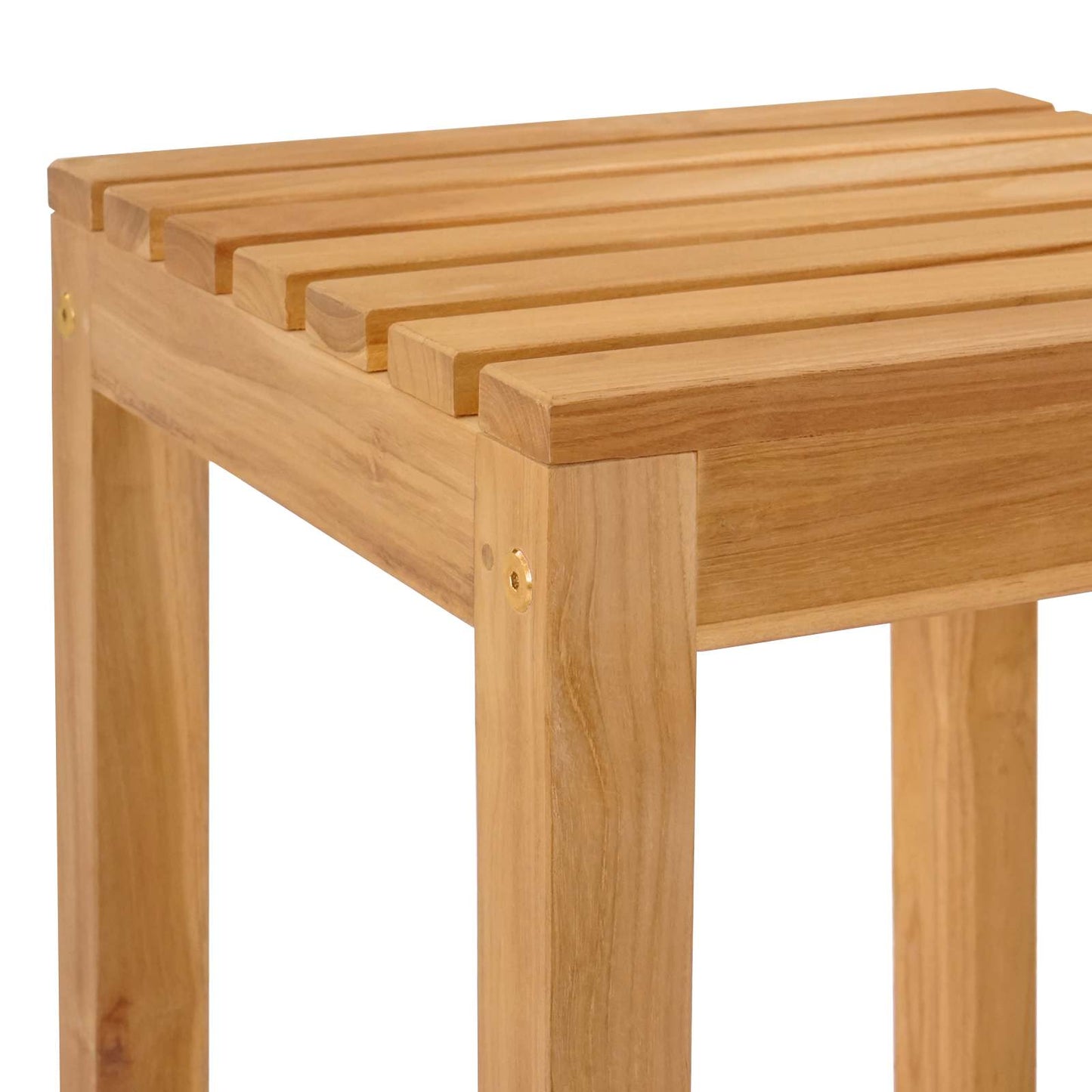 Ute Barsett 5 pcs Ubehandlet Massivt Teaktre