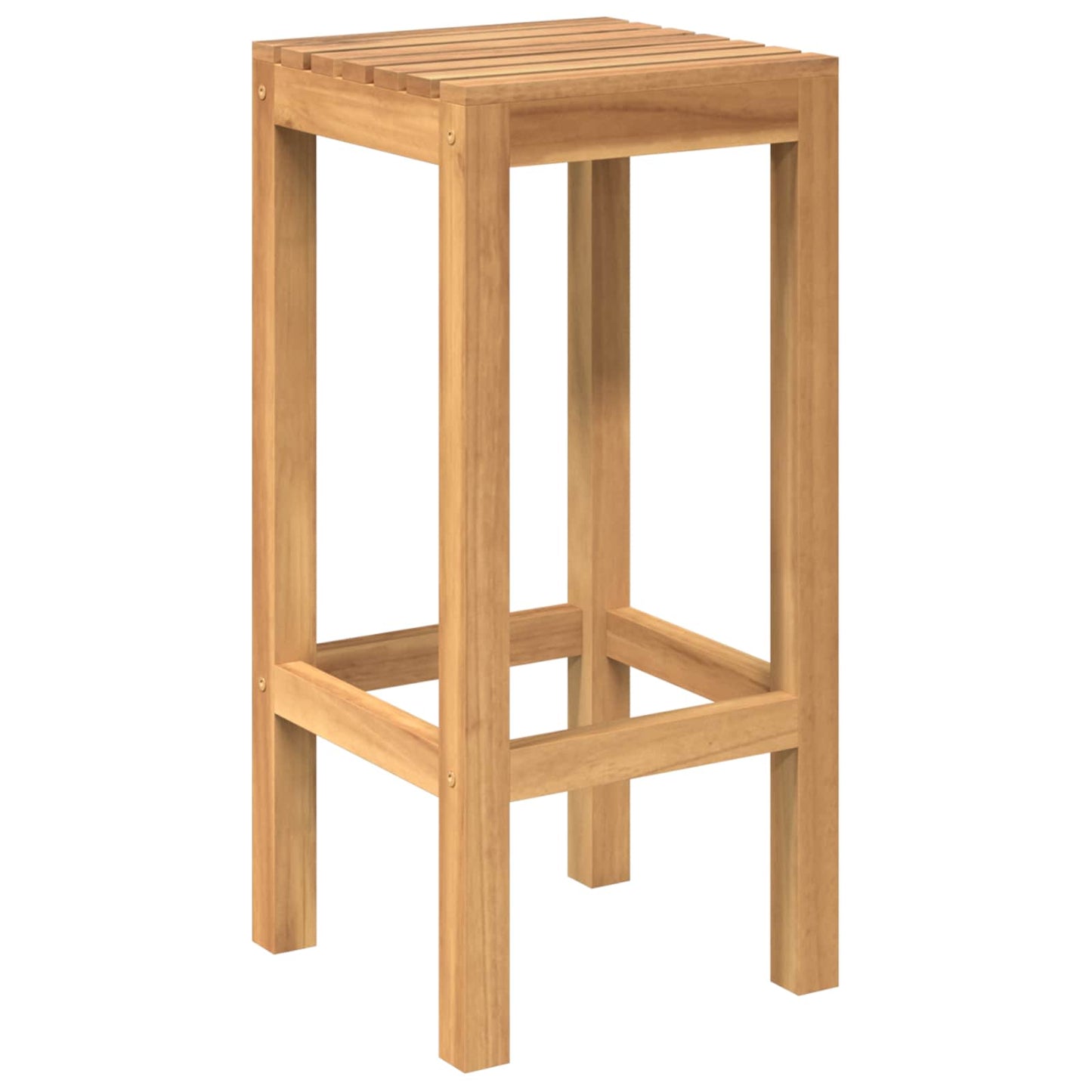 Ute Barsett 7 pcs Naturlig Massivt Teaktre