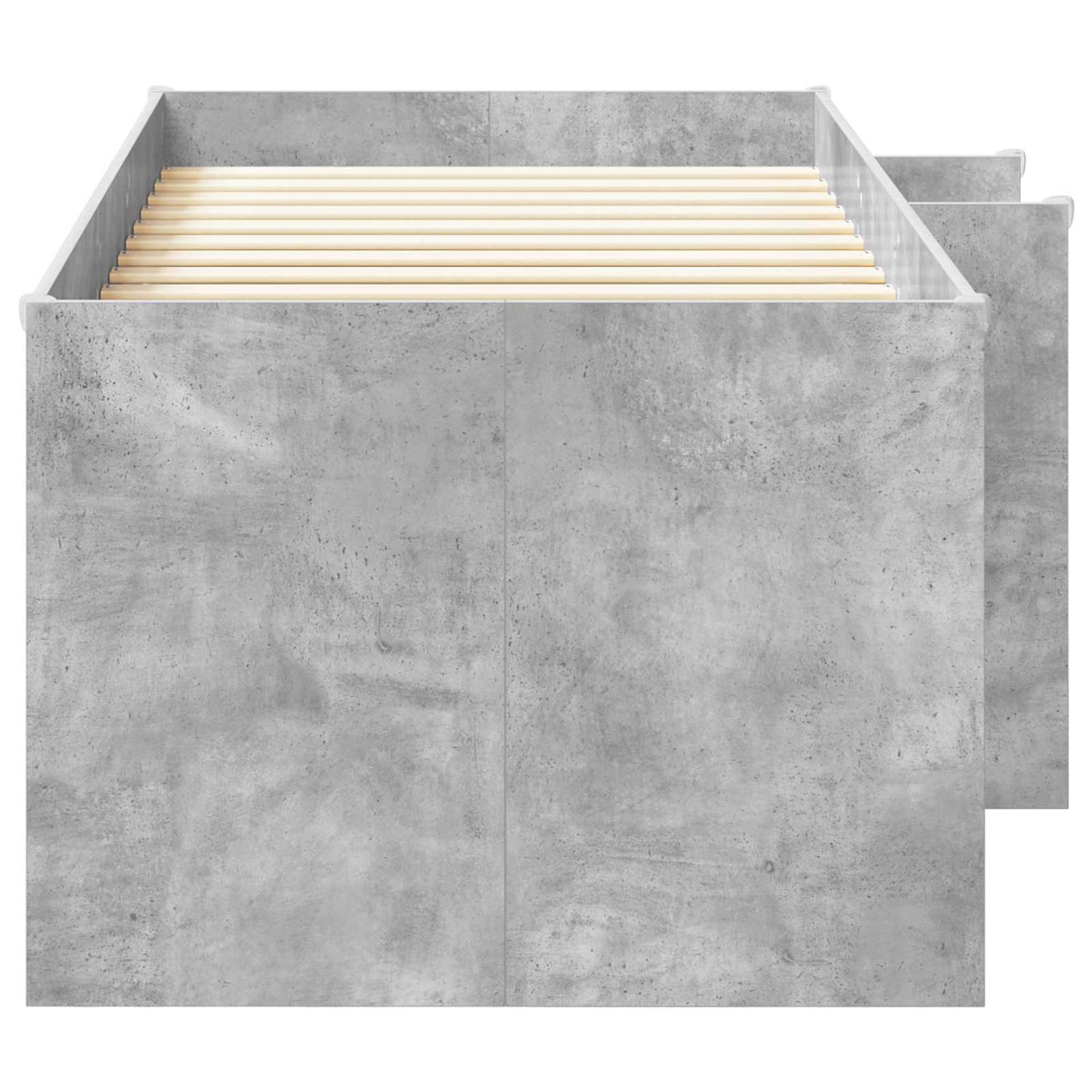 Barnas Høye Sengramme 2 pcs Betong 203 x 101,1 x 68,5 cm