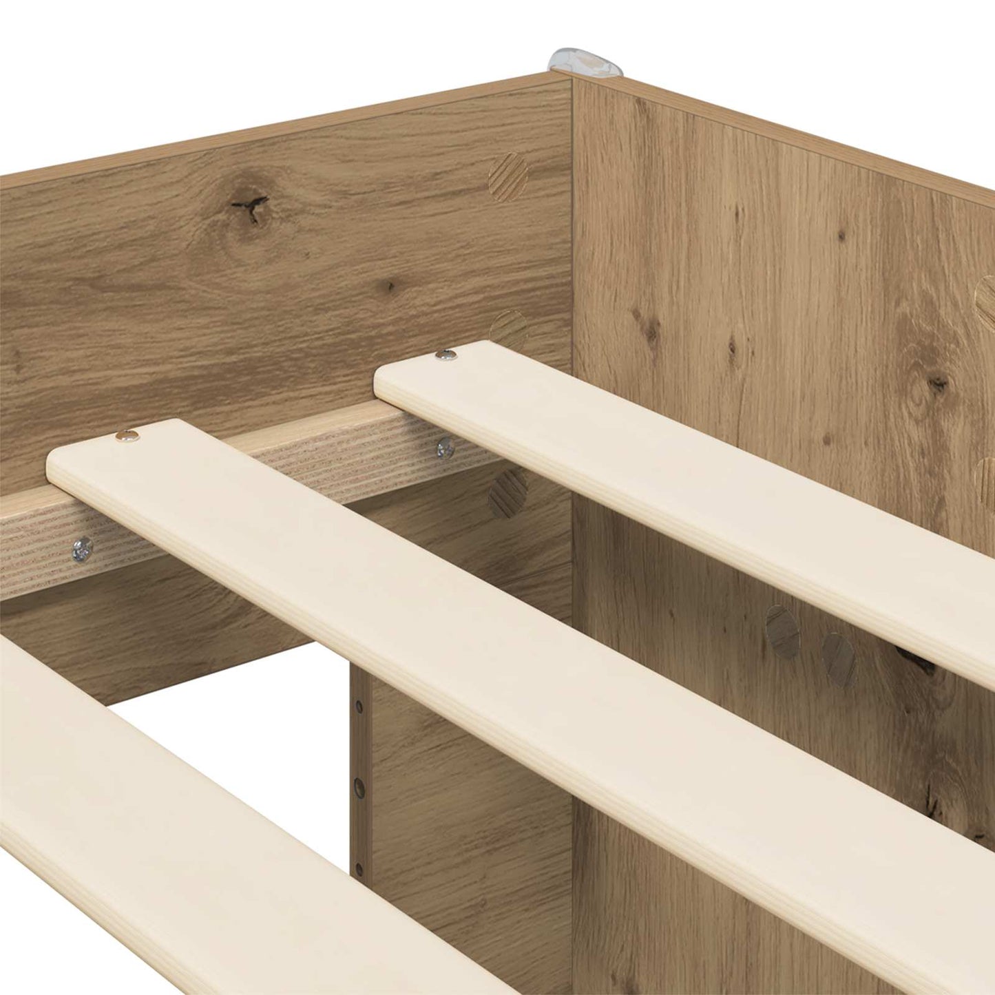 Barnas Høye Sengramme 2 pcs Artisan eik 98.5 x 200 cm