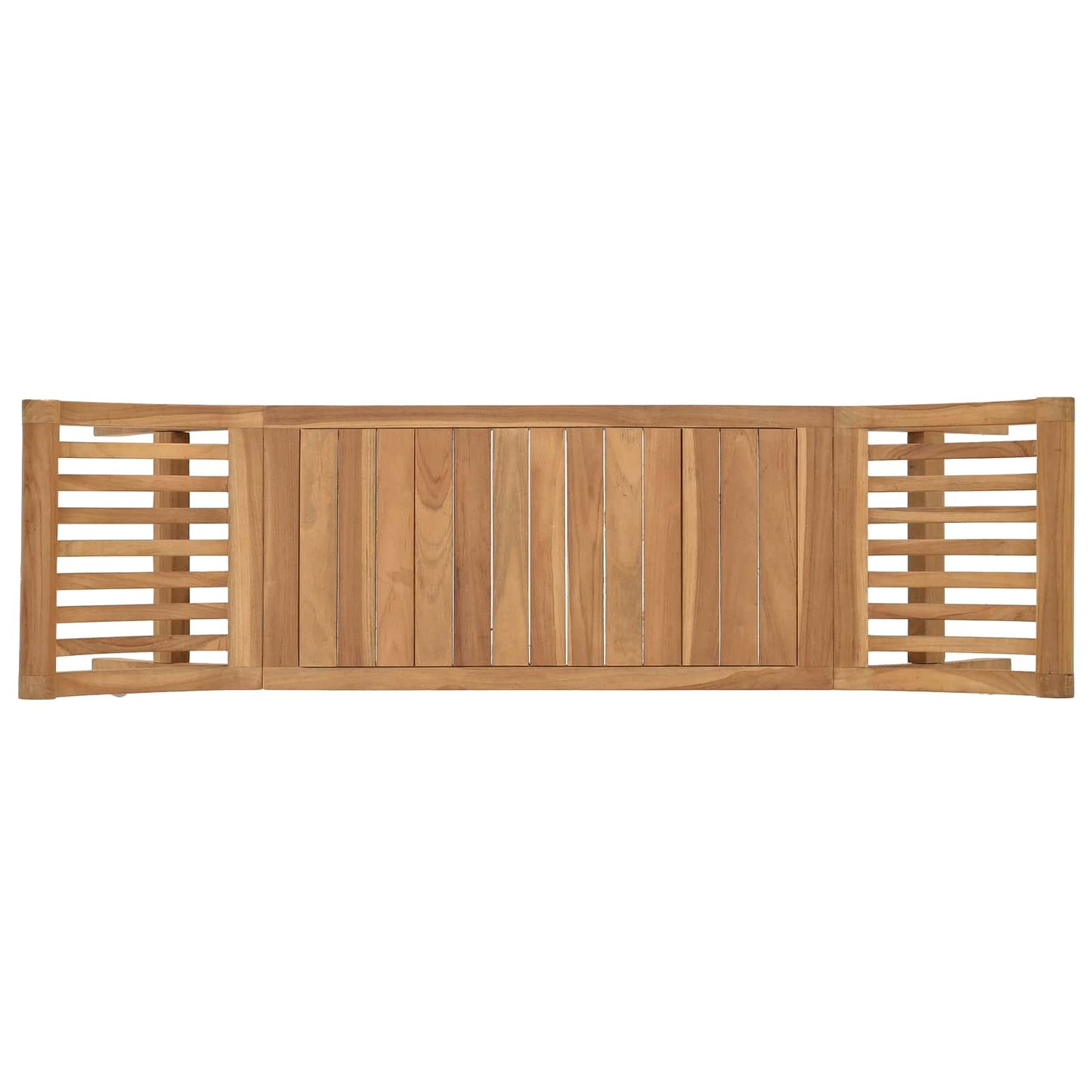 Hagebenk 2 -Seater 126 cm Massivt Teaktre Naturlig