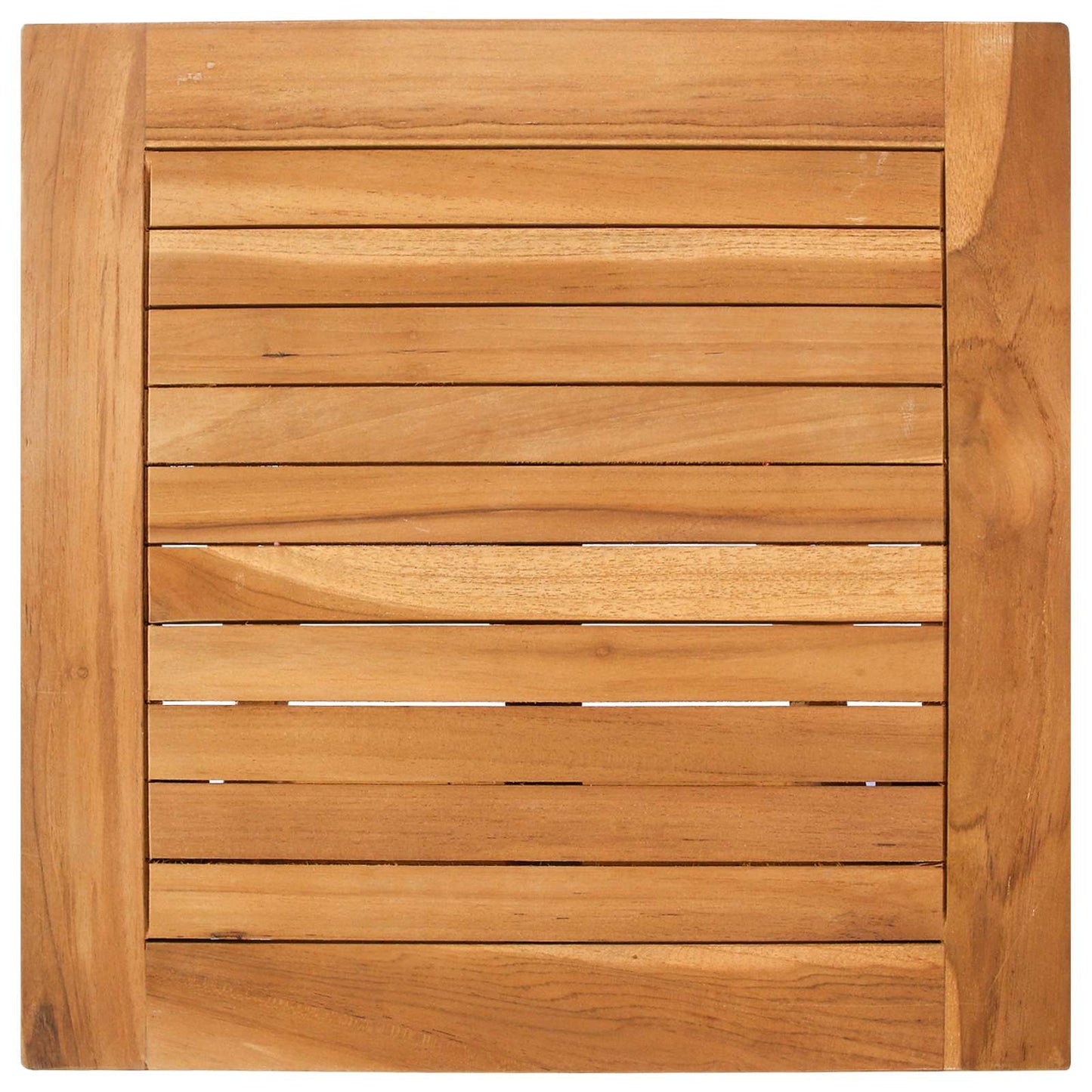 Solerseng med bord 2 pcs Brun 40 x 40 x 40 cm Massivt Teaktre