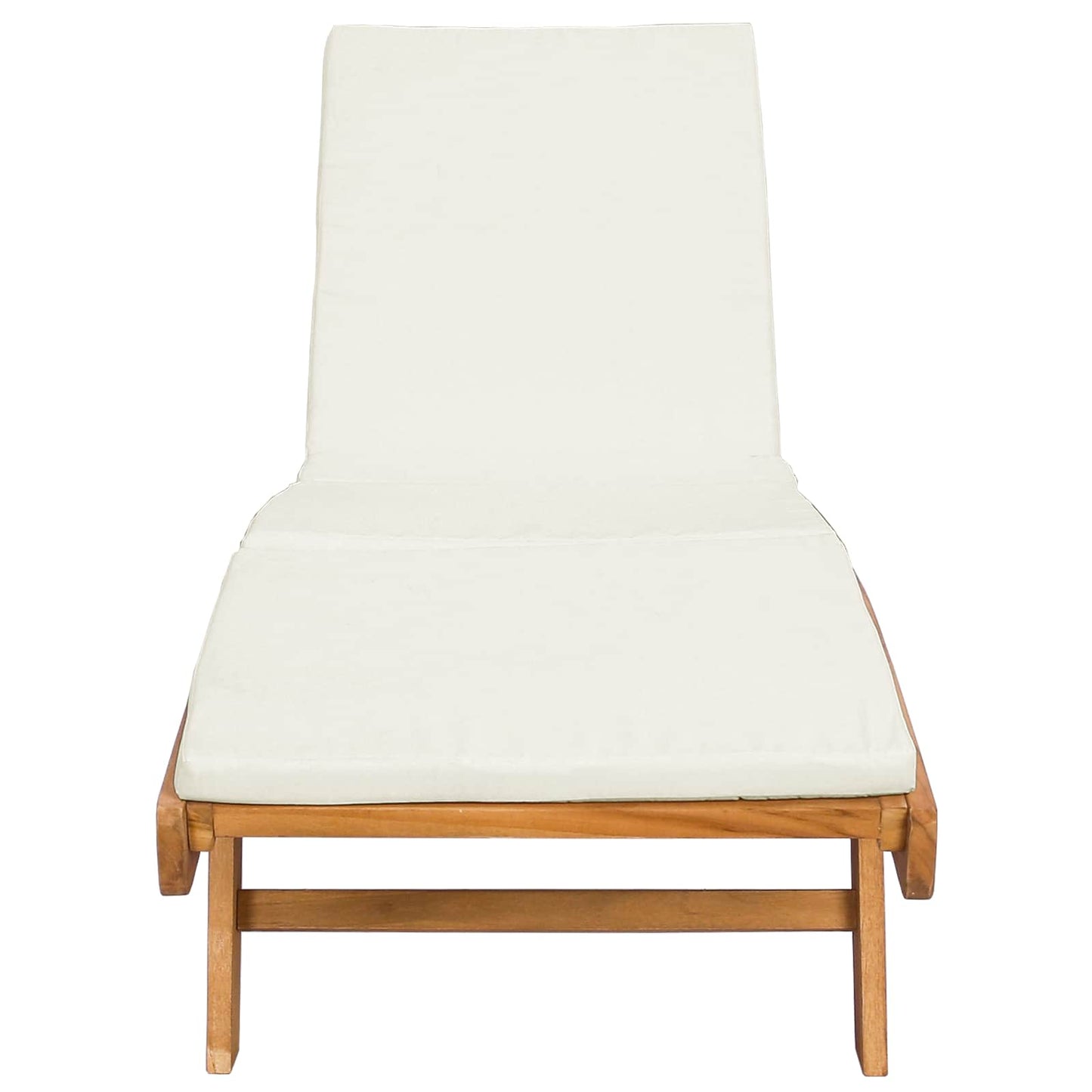 Solstol Brun og kremhvit Polyester