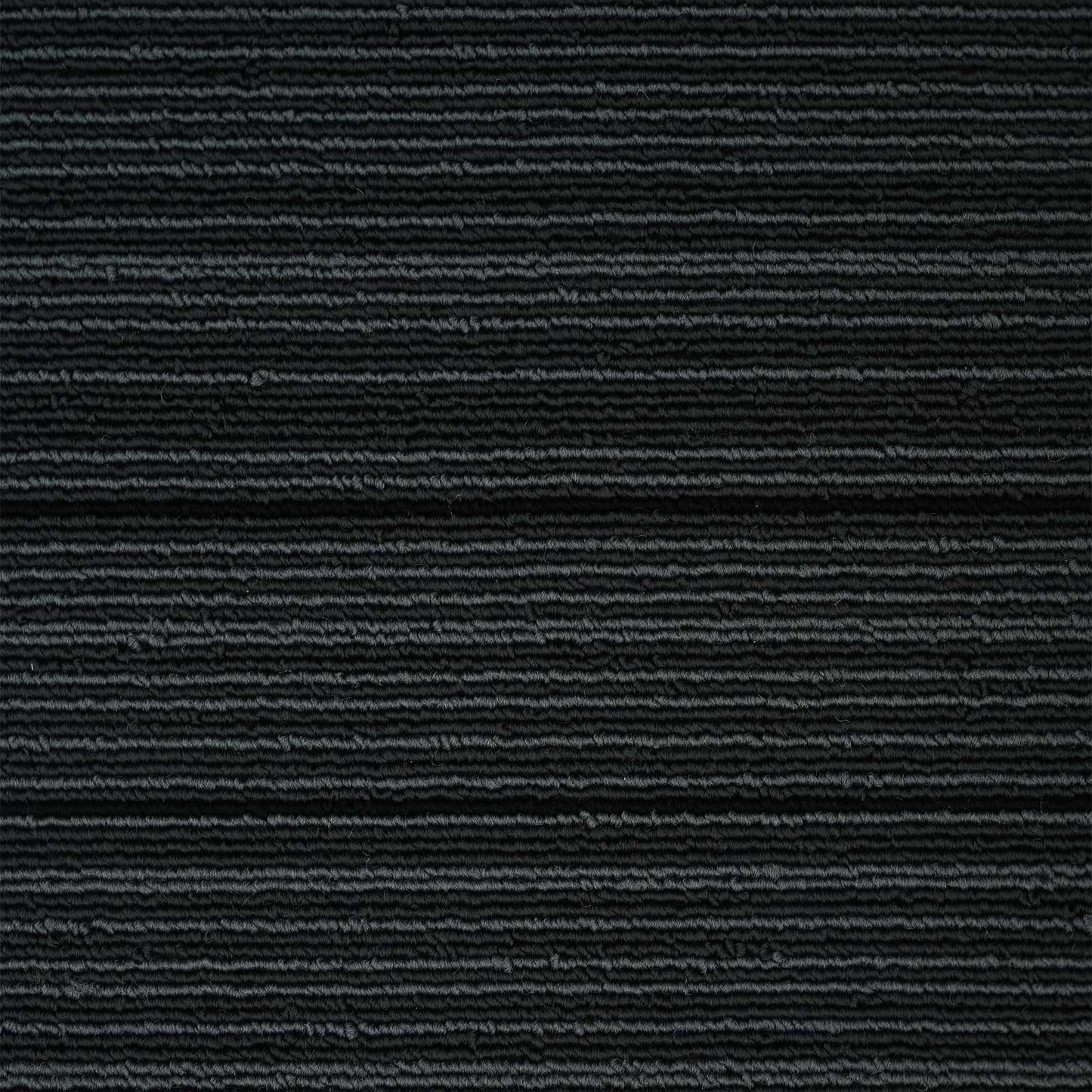 Teppeflis Stripet Lysegrå 50 x 50 cm 36 pcs PP og Bitumen
