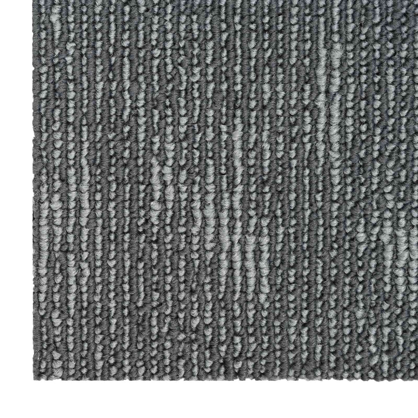 Teppeflis Betonggrå 50 x 50 cm 4 pcs PP og Bitumen