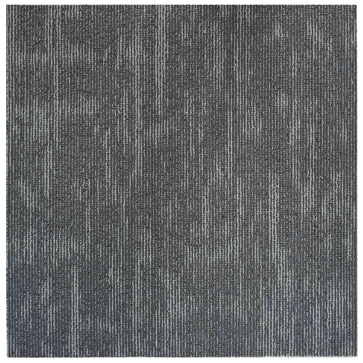 Teppeflis Betonggrå 50 x 50 cm 36 pcs PP og Bitumen