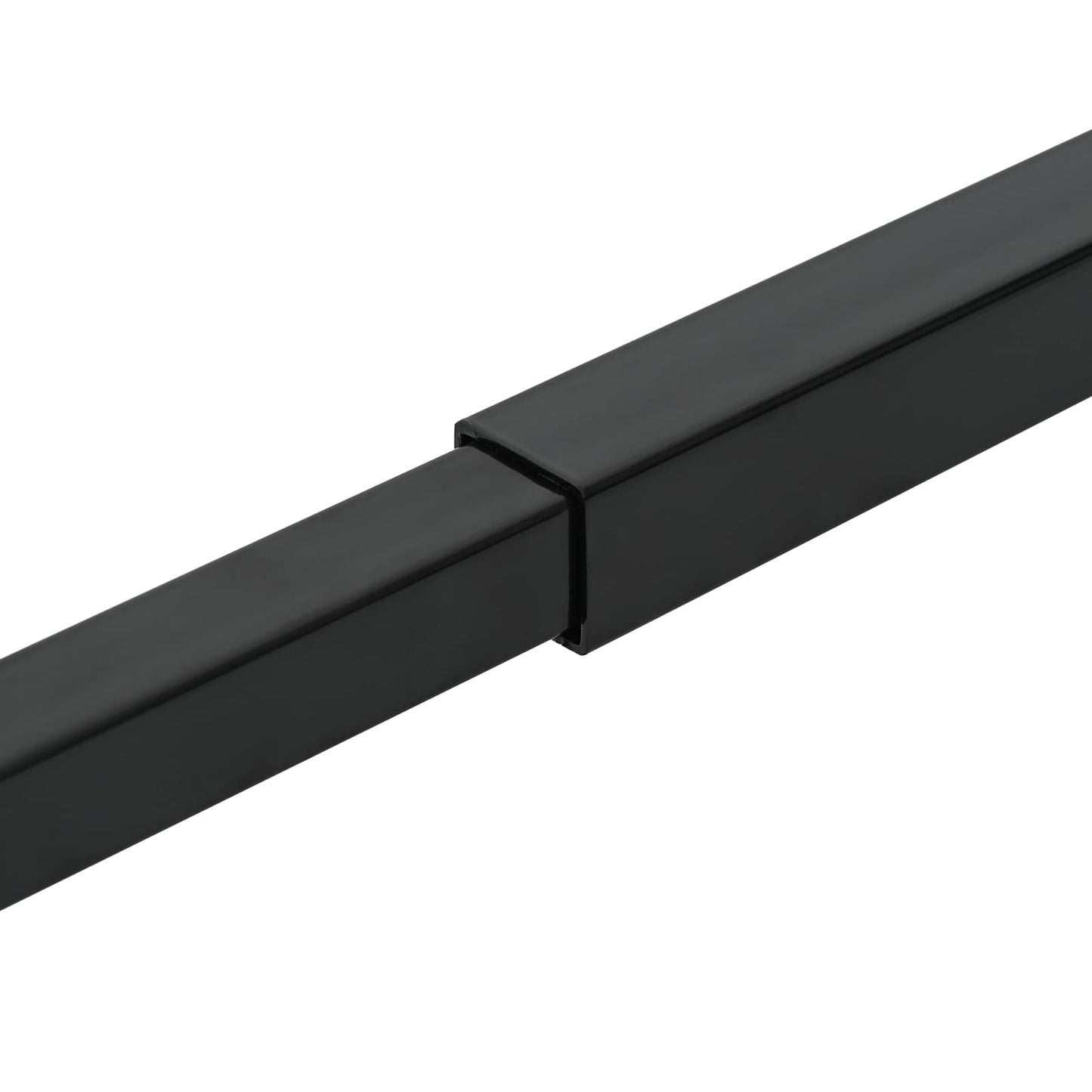 Justerbar vindusikkerhetsstang 3 stk. 710 -1200 mm Stål Svart