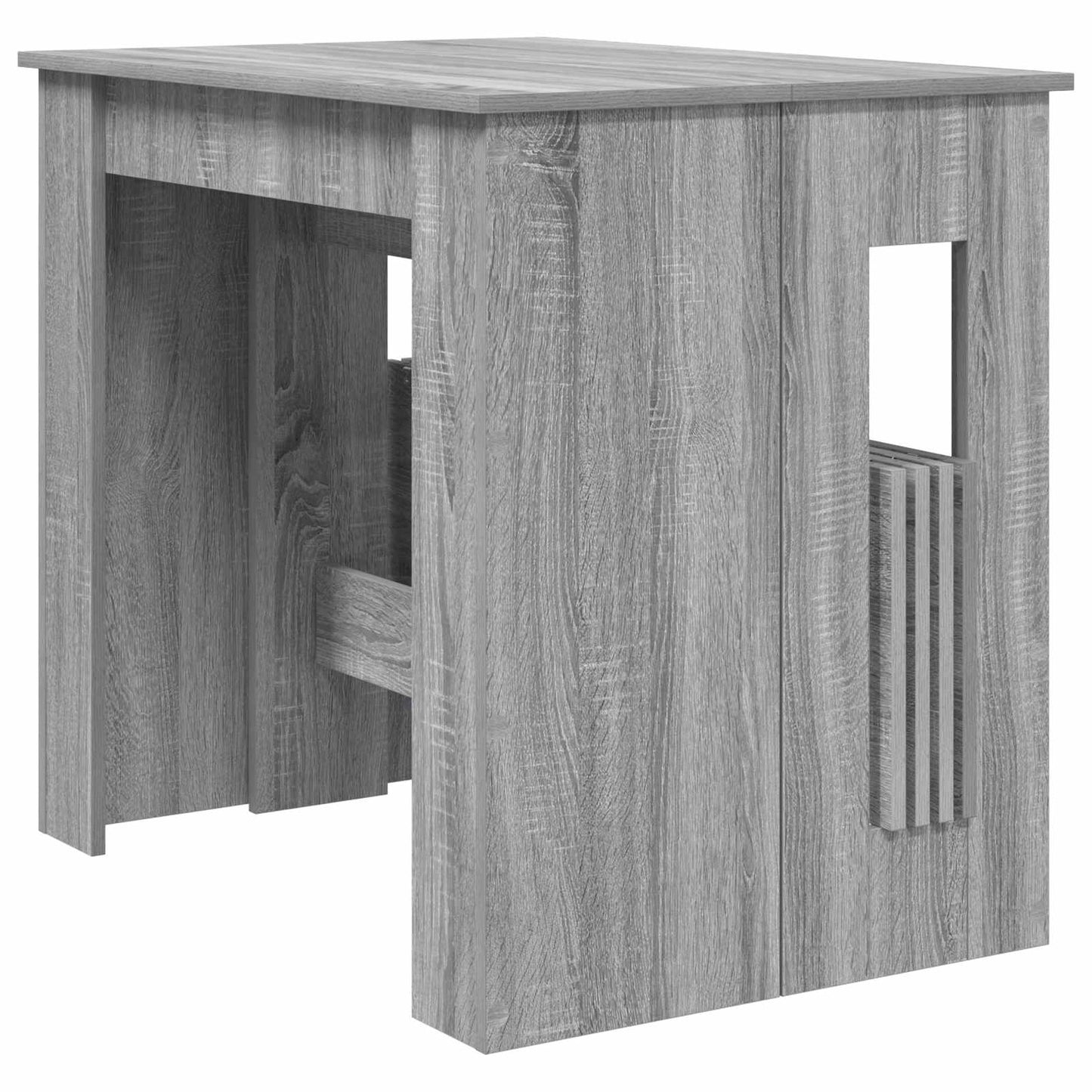 Spisebord 180 x 85 x 75 cm Konstruert tre Grå Sonoma
