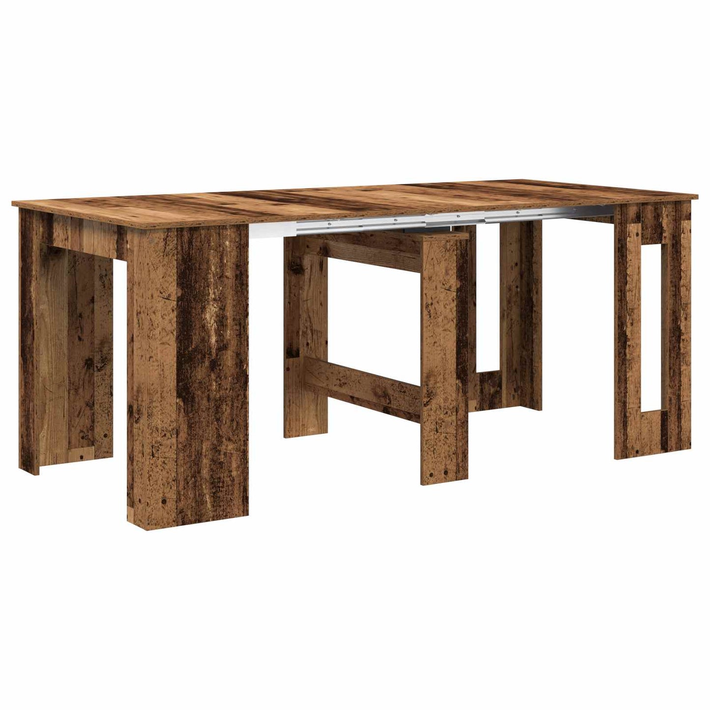 Spisebord 180 x 85 x 75 cm Konstruert tre Gammelt tre