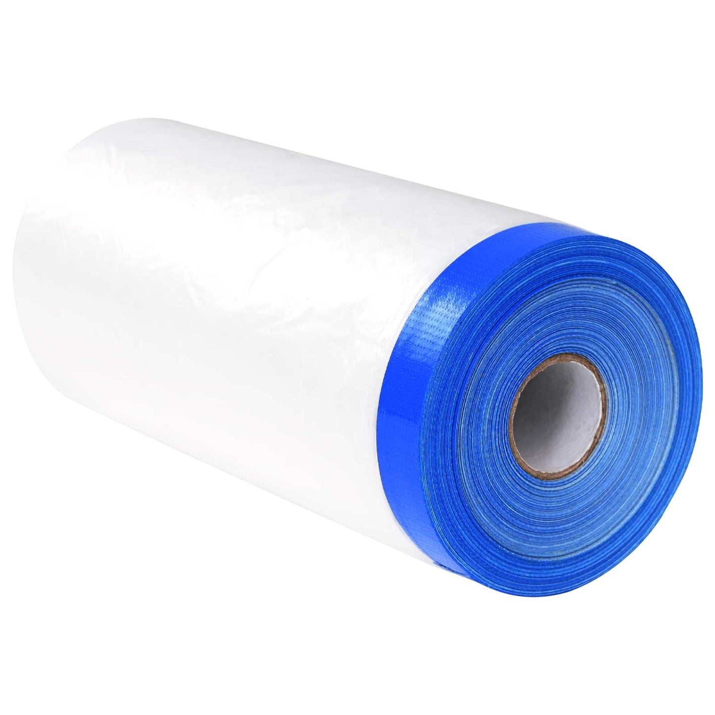 Maskeringsfilm med limtape 12 pcs Transparent og blå