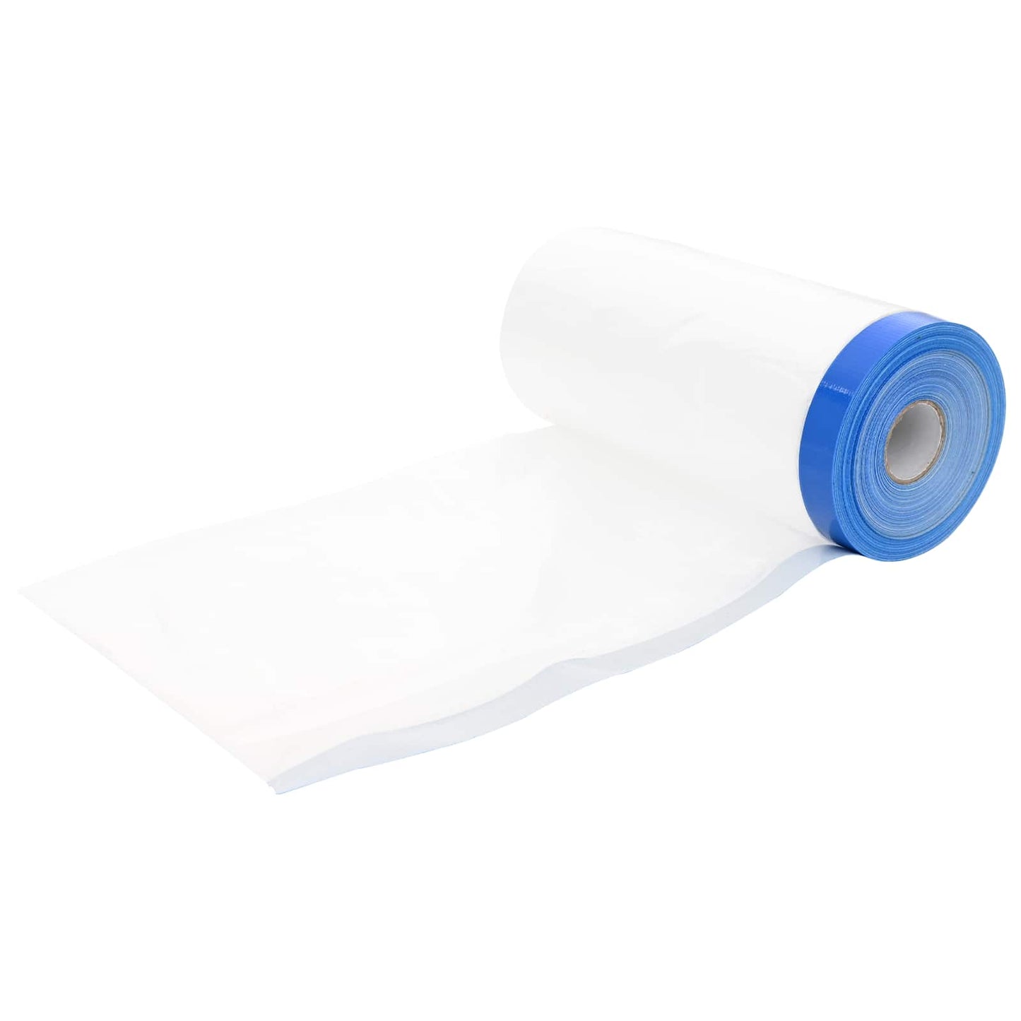Maskeringsfilm med limtape 12 pcs Transparent og blå