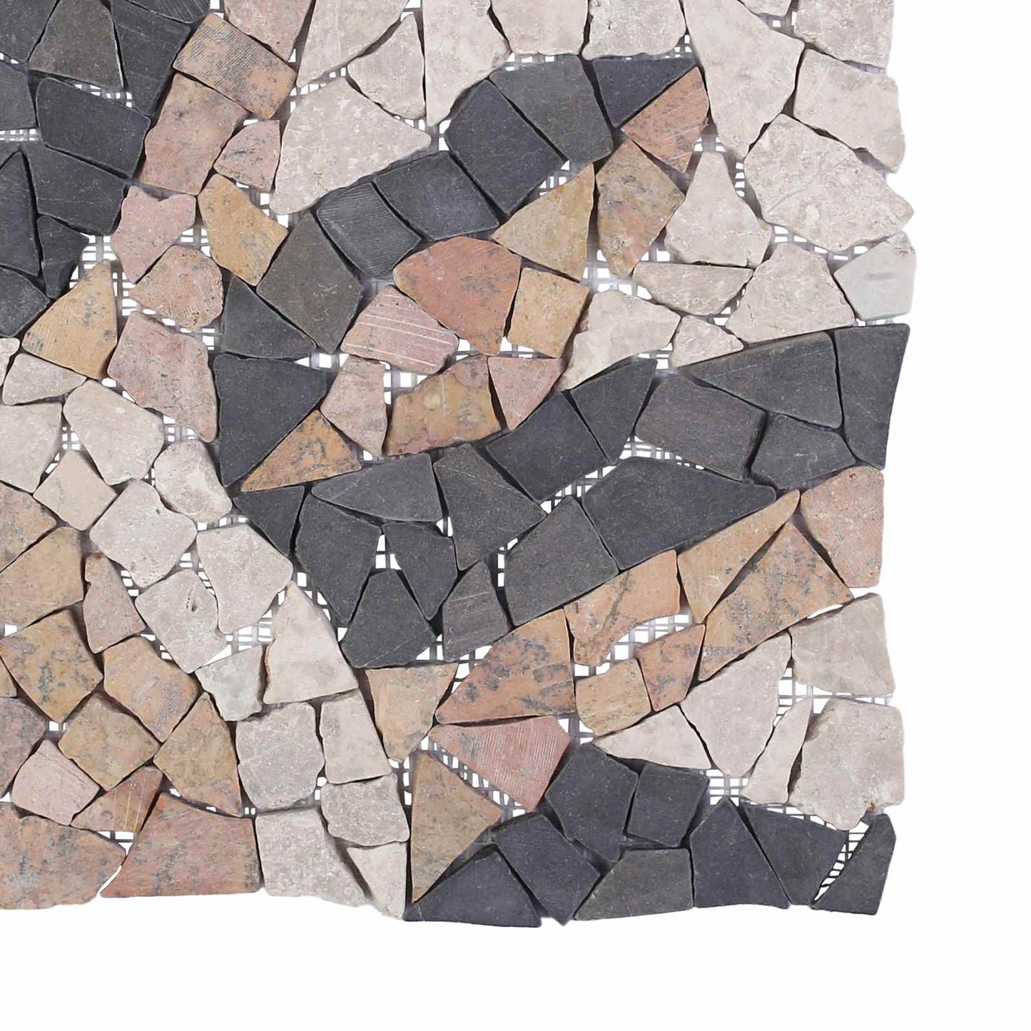 Mosaikkfliser solmønster Flerfarget 120 x 120 cm Marmor