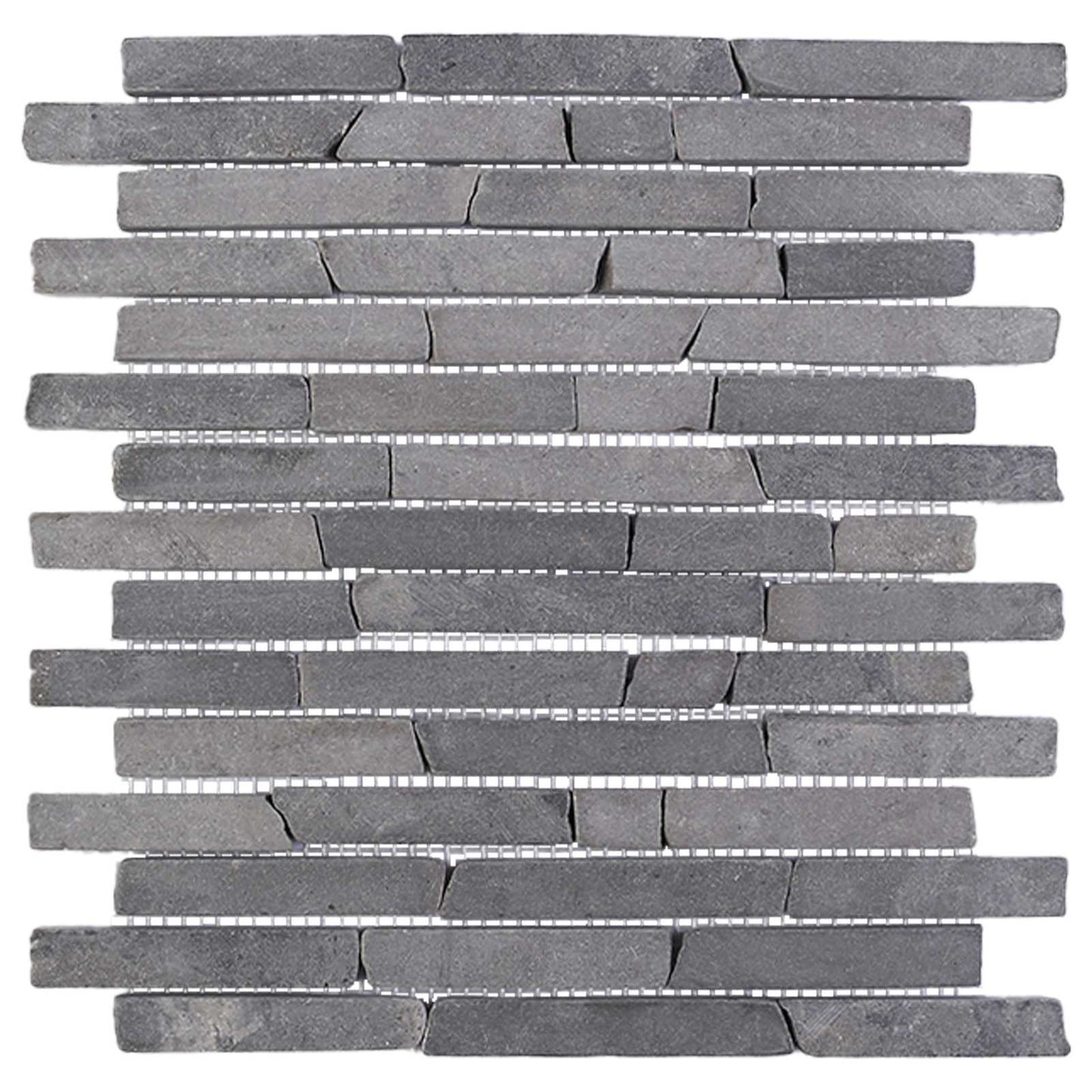 Mosaic Fliser Grå 30 x 30 cm Marmor