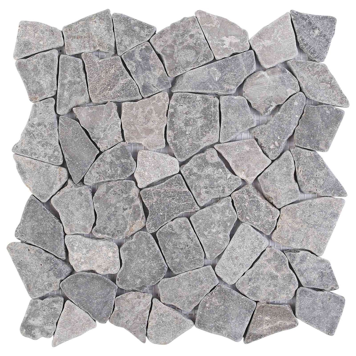 Mosaic Fliser Lysegrå 30 x 30 cm Marmor