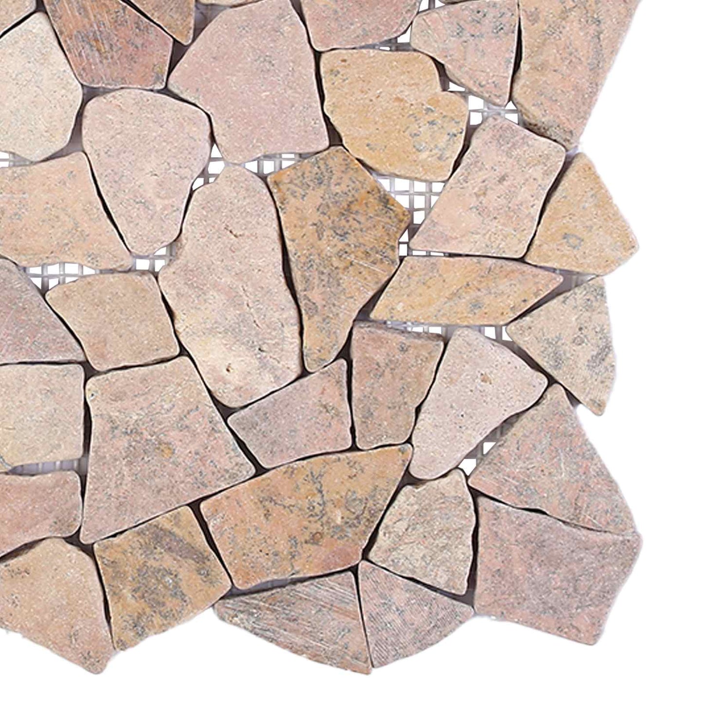 Mosaic Fliser Rød 30 x 30 cm Marmor